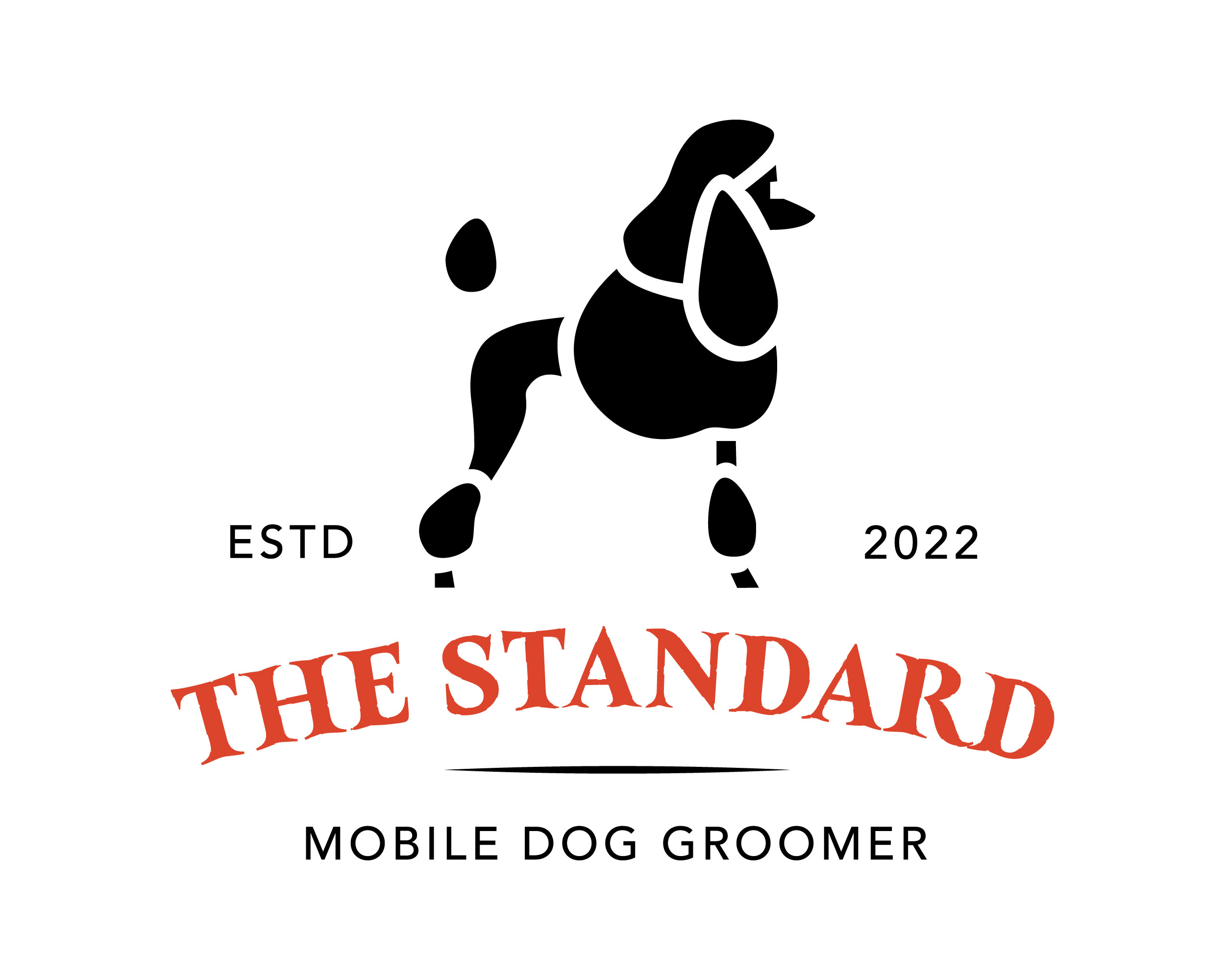 The Standard Mobile Dog Groomer logo