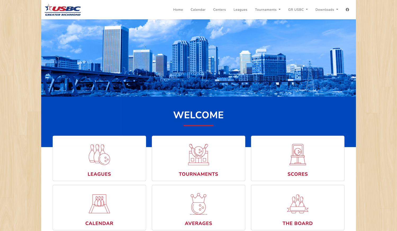Website Screenshot of Greater Richmond USBC