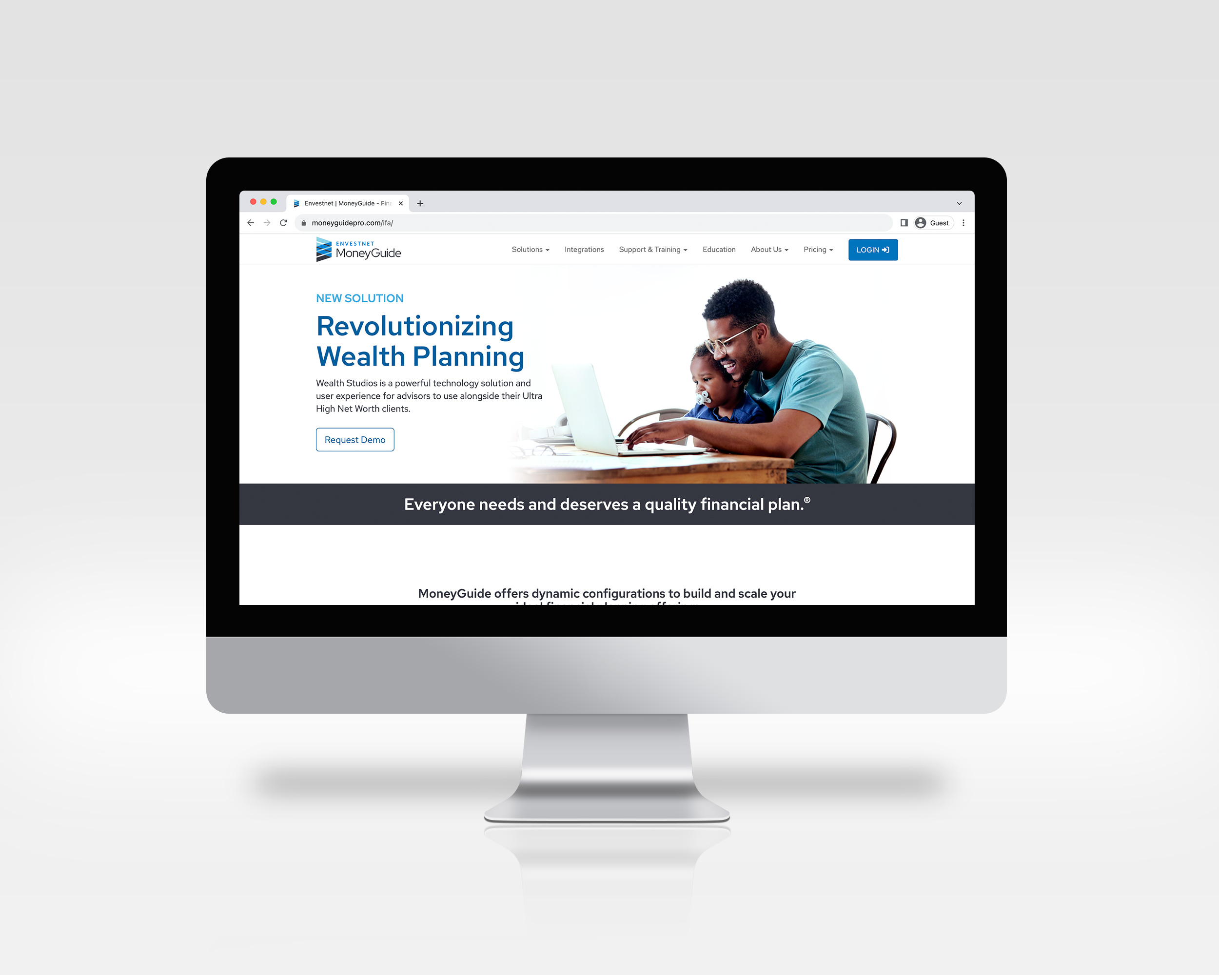 MoneyGuidePro website screenshot